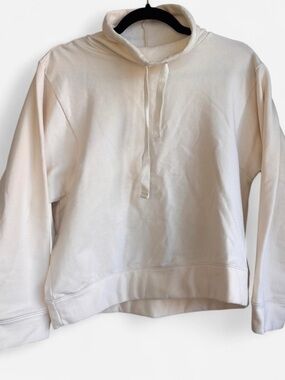 Madewell Make Weekends Longer Cozy Cream Pullover Size Medium